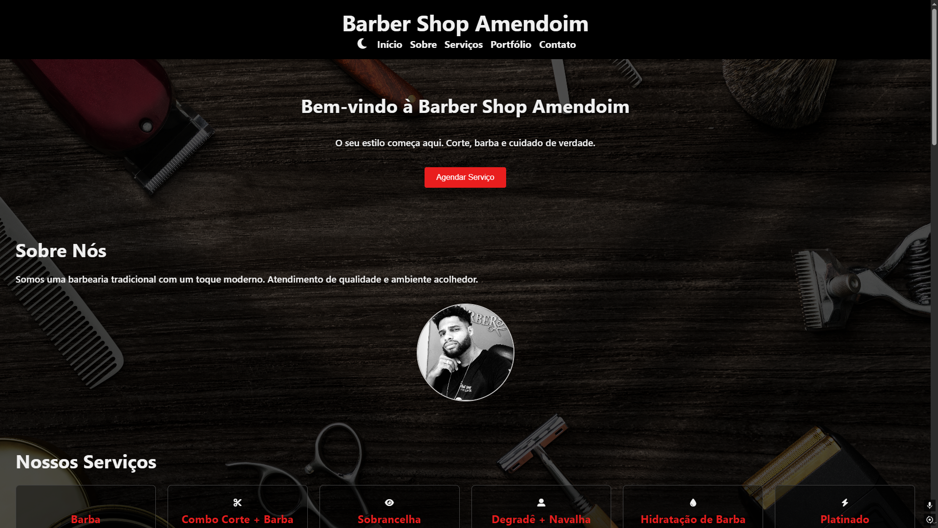 Barbearia-Amendoim